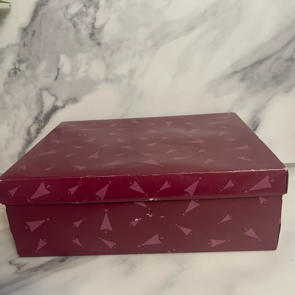 Vintage Classic Traditions Holiday Ceramic Candy Serving Dish 24K Gold Accents - Picture 10 of 13